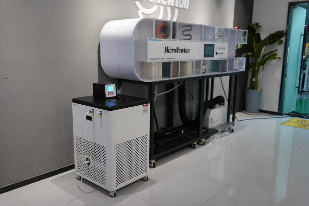 منصة اختبار محاكاة التدفئة والتهوية وتكييف الهواء (HVAC): منصة تجريبية للتبريد والتدفئة وإزالة الرطوبة والديناميكا الحرارية