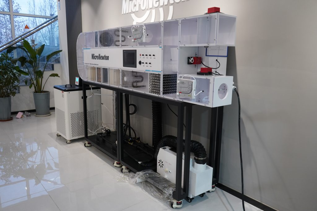 منصة اختبار محاكاة التدفئة والتهوية وتكييف الهواء (HVAC): منصة تجريبية للتبريد والتدفئة وإزالة الرطوبة والديناميكا الحرارية